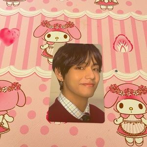 BTS taehyung (v) photocard